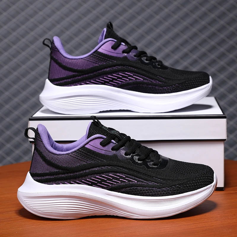 Women Fashion Mesh Breathable Men Sneakers Outdoor Sports Sneakers Comfortable Men Shoe - Kart It Up   -  