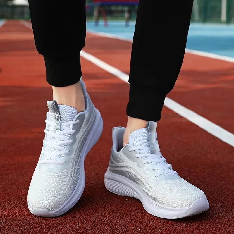 Women Fashion Mesh Breathable Men Sneakers Outdoor Sports Sneakers Comfortable Men Shoe - Kart It Up   -  