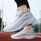 Women Fashion Mesh Breathable Men Sneakers Outdoor Sports Sneakers Comfortable Men Shoe - Kart It Up   -  