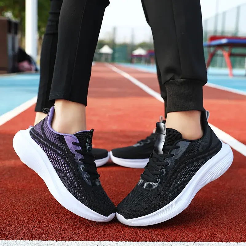 Women Fashion Mesh Breathable Men Sneakers Outdoor Sports Sneakers Comfortable Men Shoe - Kart It Up   -  