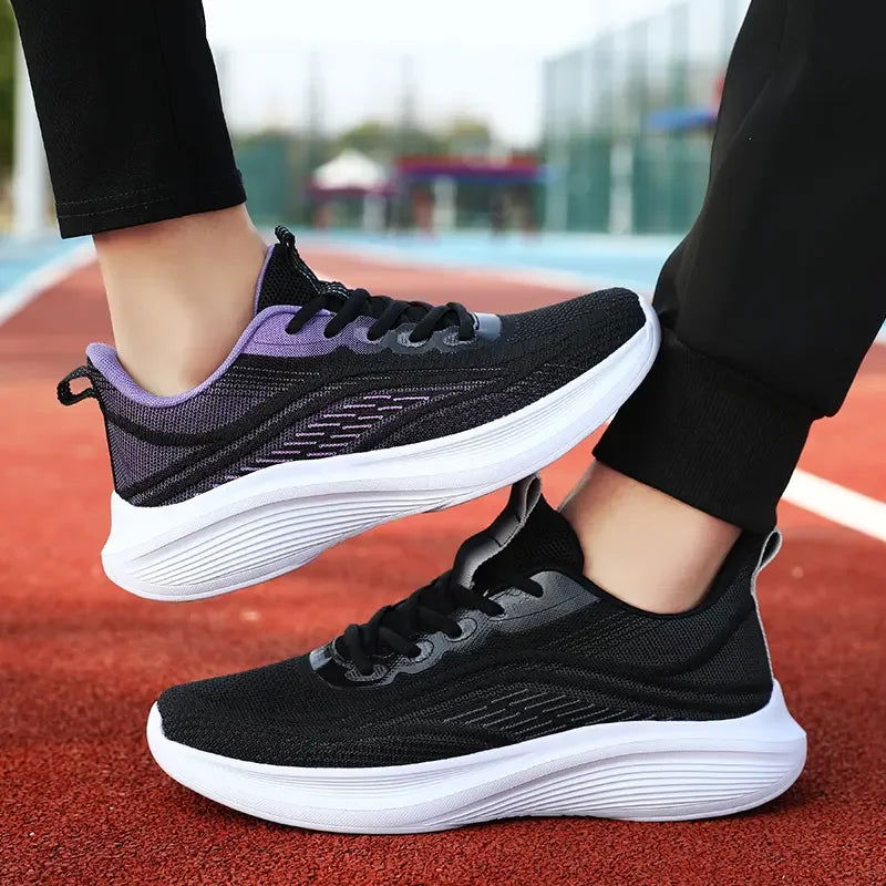 Women Fashion Mesh Breathable Men Sneakers Outdoor Sports Sneakers Comfortable Men Shoe - Kart It Up   -  