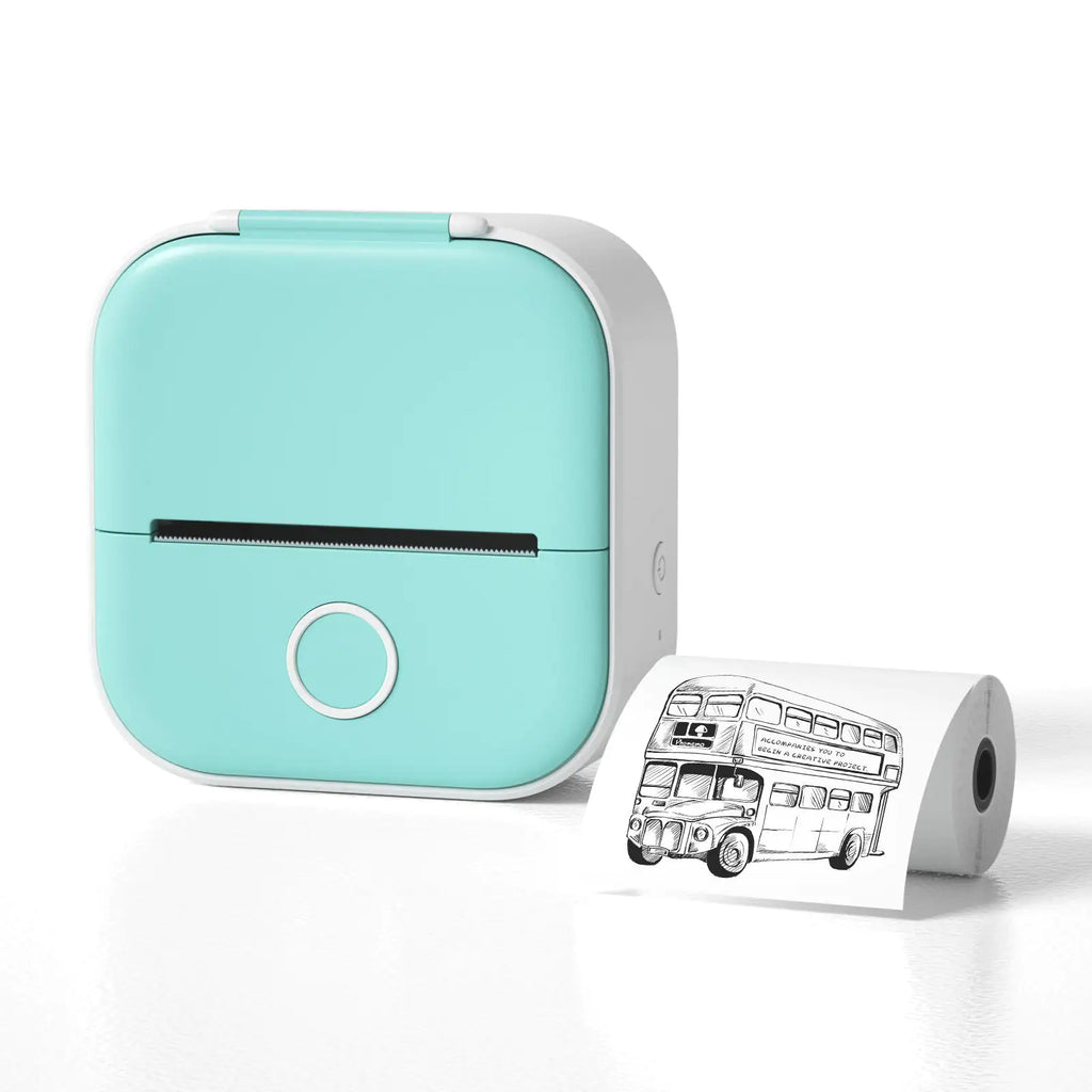 Portable Mini Thermal Label Printer - Kart It Up   - Portable Mini Thermal Label Printer - Kart It Up   -  - 