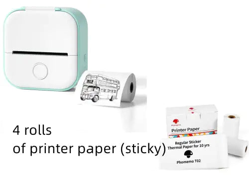 Portable Mini Thermal Label Printer - Kart It Up   - Portable Mini Thermal Label Printer - Kart It Up   -  - 