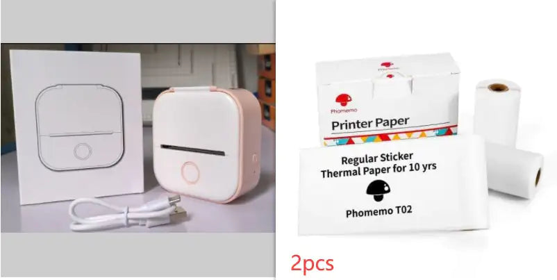 Portable Mini Thermal Label Printer - Kart It Up   - Portable Mini Thermal Label Printer - Kart It Up   -  - 