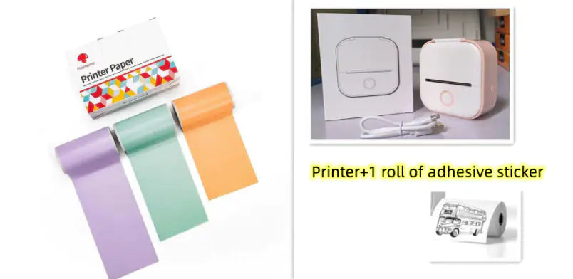 Portable Mini Thermal Label Printer - Kart It Up   - Portable Mini Thermal Label Printer - Kart It Up   -  - 