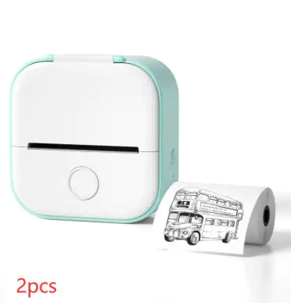 Portable Mini Thermal Label Printer - Kart It Up   - Portable Mini Thermal Label Printer - Kart It Up   -  - 