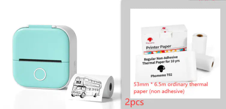 Portable Mini Thermal Label Printer - Kart It Up   - Portable Mini Thermal Label Printer - Kart It Up   -  - 