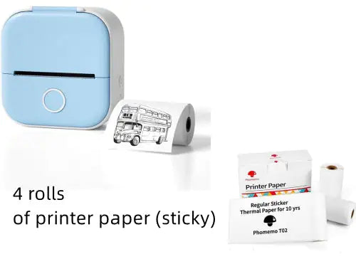 Portable Mini Thermal Label Printer - Kart It Up   - Portable Mini Thermal Label Printer - Kart It Up   -  - 